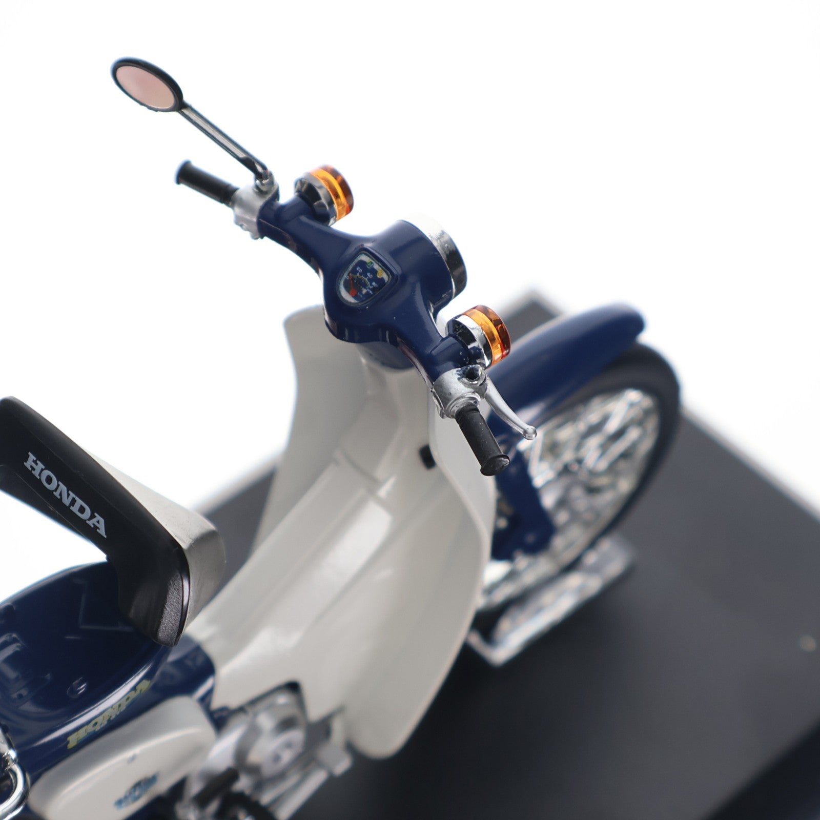 【中古即納】[MDL] 1/12 完成品バイクシリーズ Honda スーパーカブ50(ブルー) ミニカー(105665) スカイネット(アオシマ)(20190713)