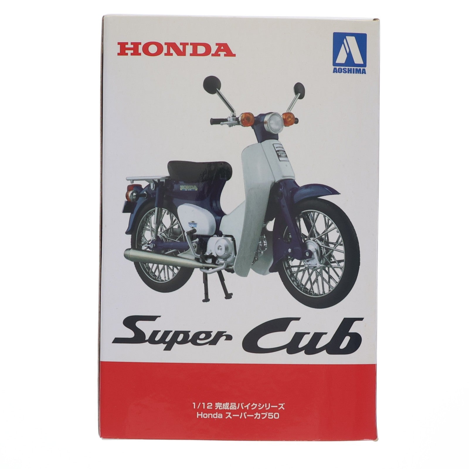 【中古即納】[MDL] 1/12 完成品バイクシリーズ Honda(ホンダ) スーパーカブ50 イエロー ミニカー オンラインショップ・各イベント限定(106396) スカイネット(アオシマ)(20190729)
