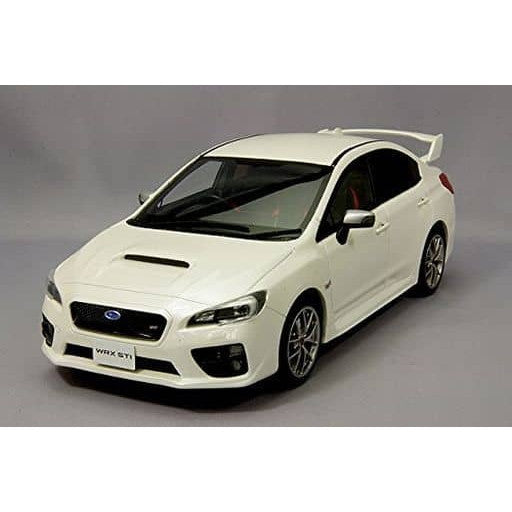 【中古即納】[MDL] SAMURAI 1/18 スバル WRX STI TypeS White 完成品 ミニカー(KSR18007W) 京商(20160122)