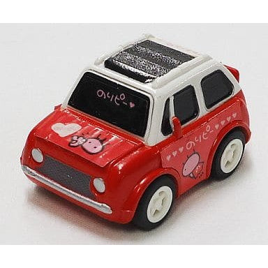 【中古即納】[MDL] チョロQ のりピーCAR 日産 パオ(レッド×ホワイト) のりピー生誕15周年記念 完成品 ミニカー ダイワトーイ(20001231)