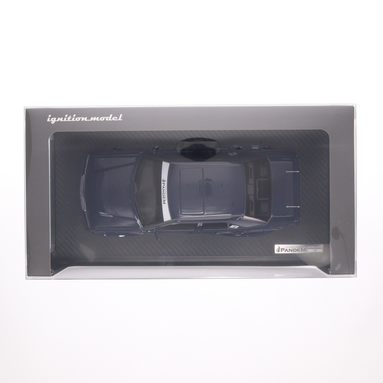 【中古即納】[MDL] 1/18 PANDEM(パンデム) 190 Blue Black(ブルーブラック) 完成品 ミニカー(IG3773) ignition model(イグニッションモデル)(20251231)