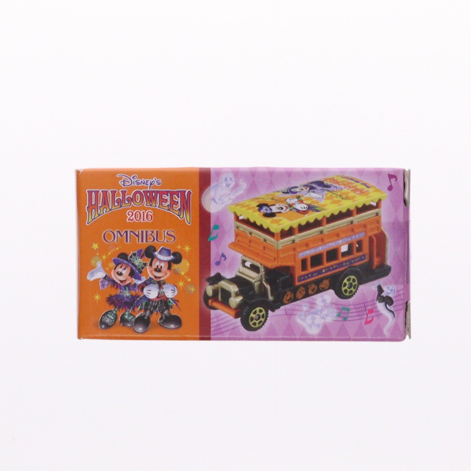 【中古即納】[MDL] 東京ディズニーリゾート限定 トミカ オムニバス ディズニー・ハロウィーン2016(オレンジ×ブラック) 完成品 ミニカー タカラトミー(19991231)