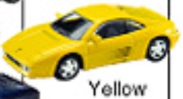【中古即納】[MDL] サークルK・サンクス限定 フェラーリ ミニカーコレクションII 1/64 Ferrari 348GTB(イエロー) 完成品 ミニカー 京商(20051004)