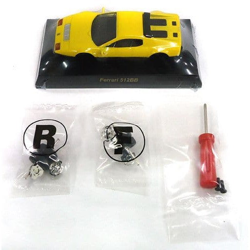 【中古即納】[MDL] サークルK・サンクス限定 フェラーリ ミニカーコレクション 1/64 Ferrari 512BB(イエロー) 完成品 ミニカー 京商(20041130)