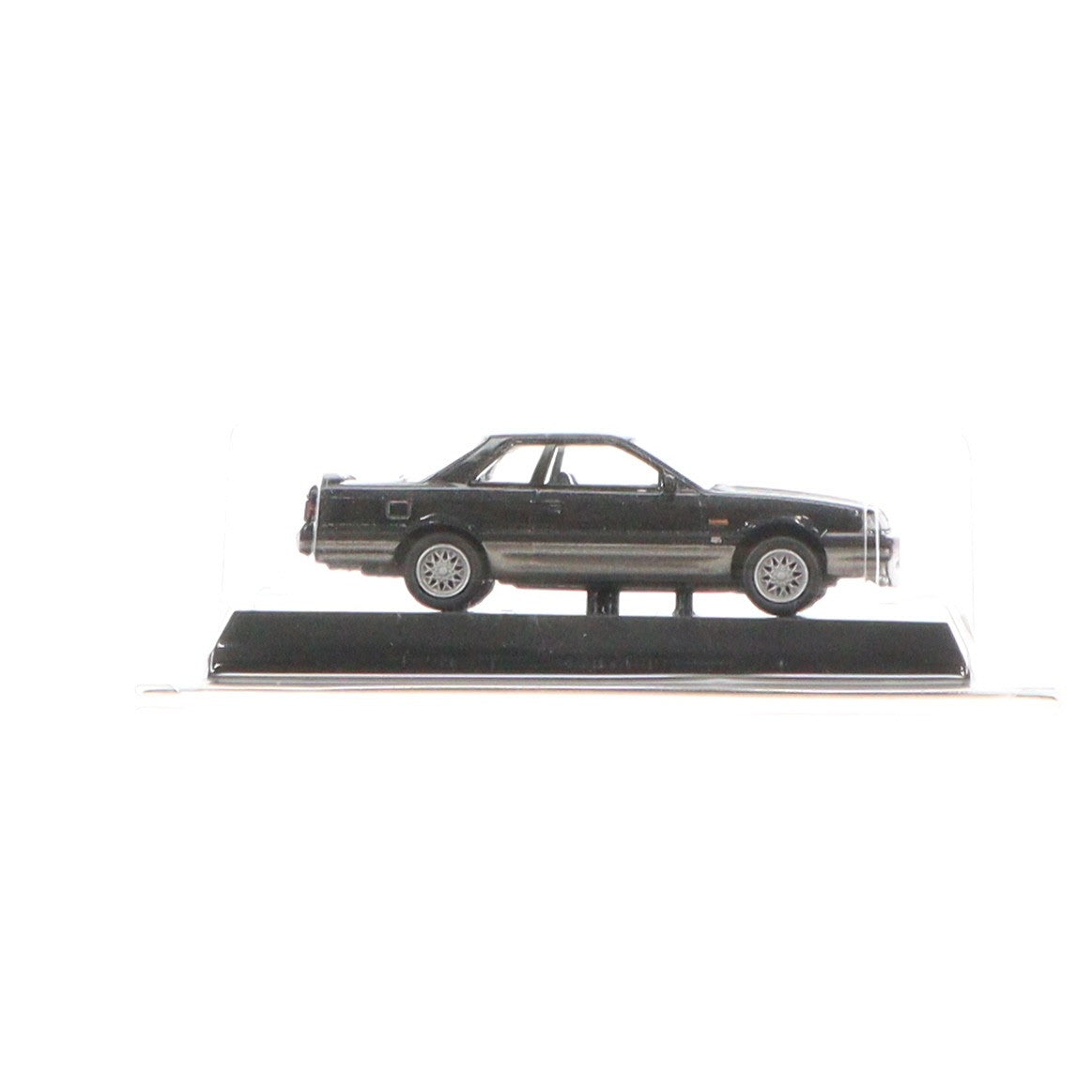 【中古即納】[MDL] サークルK・サンクス限定 日産スカイラインミニカーコレクション 1/64 NISSAN SKYLINE 2000GTS-X(ブラック×シルバー) 完成品 ミニカー 京商(19991231)