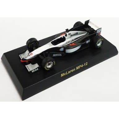 【中古即納】[MDL] サークルK・サンクス限定 マクラーレン ミニカーコレクション 1/64 McLaren MP4-12 No.10(ブラック×シルバー) 完成品 ミニカー 京商(20090106)