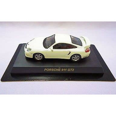 【中古即納】[MDL] サークルK・サンクス限定 ポルシェ ミニカーコレクション2 1/64 ポルシェ 911GT2 2002(ホワイト) 完成品 ミニカー 京商(20061017)