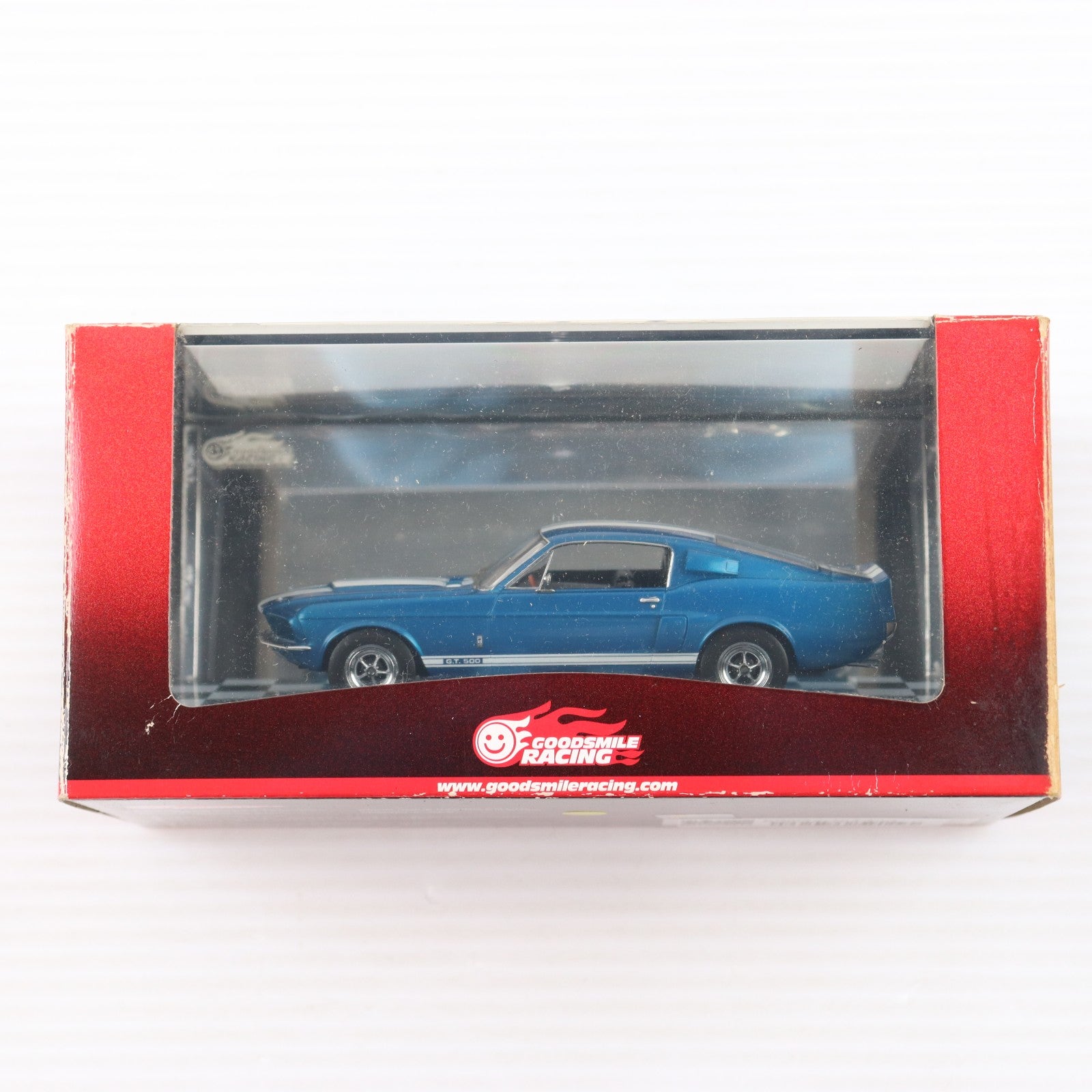 【中古即納】[MDL] GSRカーズ アメリカンマッスル シリーズ No.1 1/43 1967 シェルビー GT-500 完成品 ミニカー(840012) グッドスマイルレーシング(20091120)