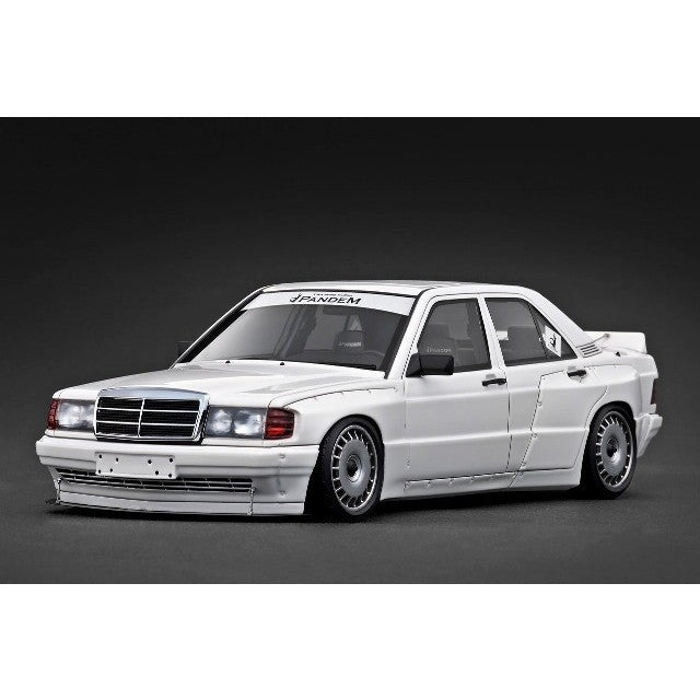【中古即納】[MDL] 1/18 PANDEM(パンデム) 190 White(ホワイト) 完成品 ミニカー(IG3774) ignition model(イグニッションモデル)(20250921)