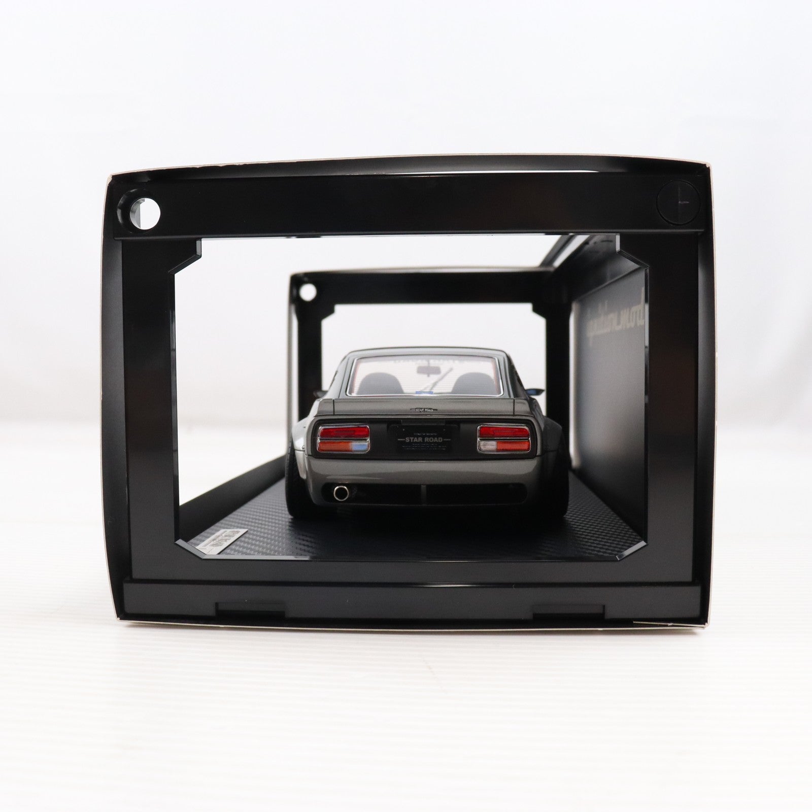 【中古即納】[MDL] 1/18 Nissan Fairlady Z(フェアレディZ)(S30) STAR ROAD(ガンメタリック) 完成品 ミニカー(IG3112) ignition model(イグニッションモデル)(20240823)
