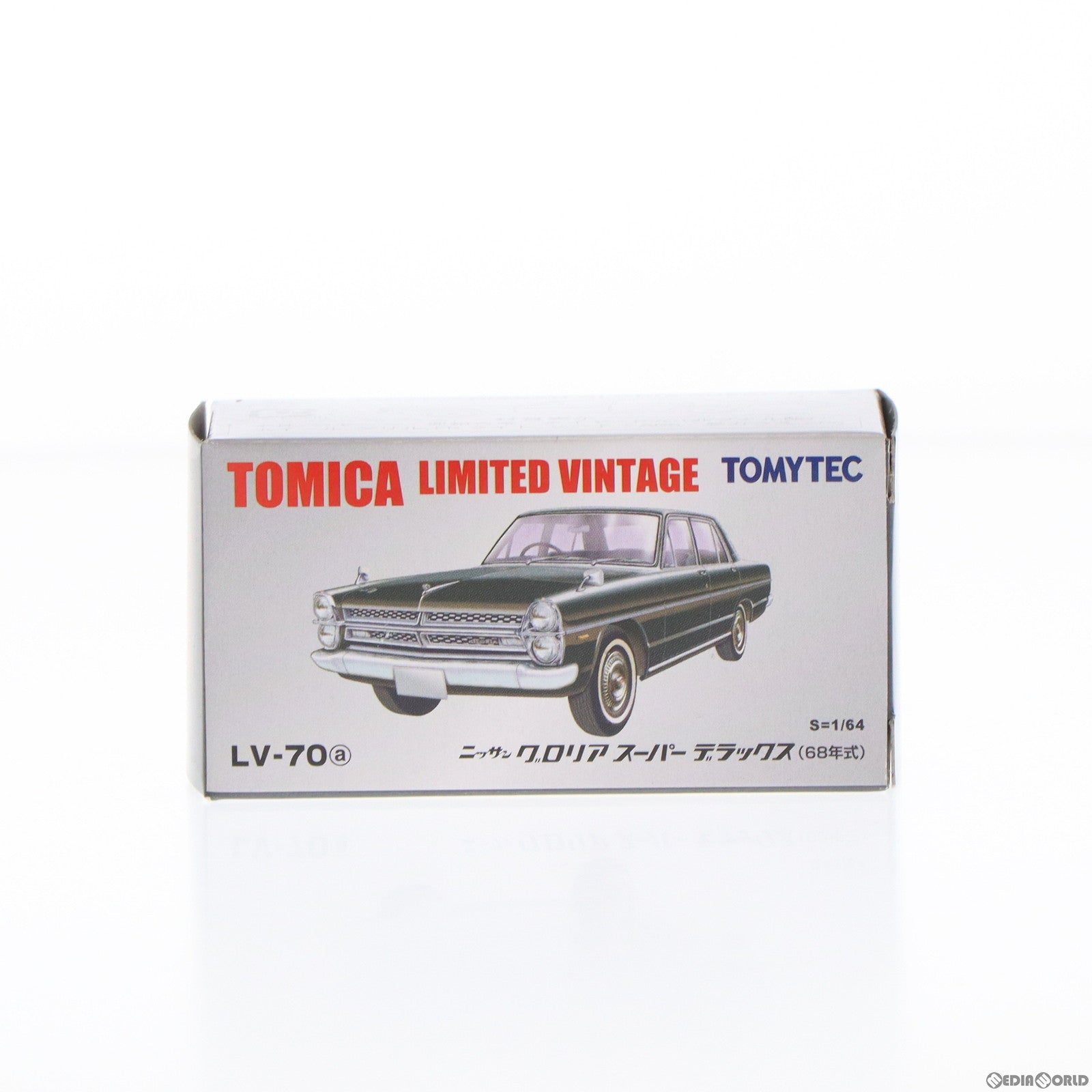 【中古即納】[MDL] トミカリミテッドヴィンテージ 1/64 TLV-70a ニッサン グロリア スーパーデラックス 68年式(ブラック) 完成品 ミニカー(218371) TOMYTEC(トミーテック)(20090131)