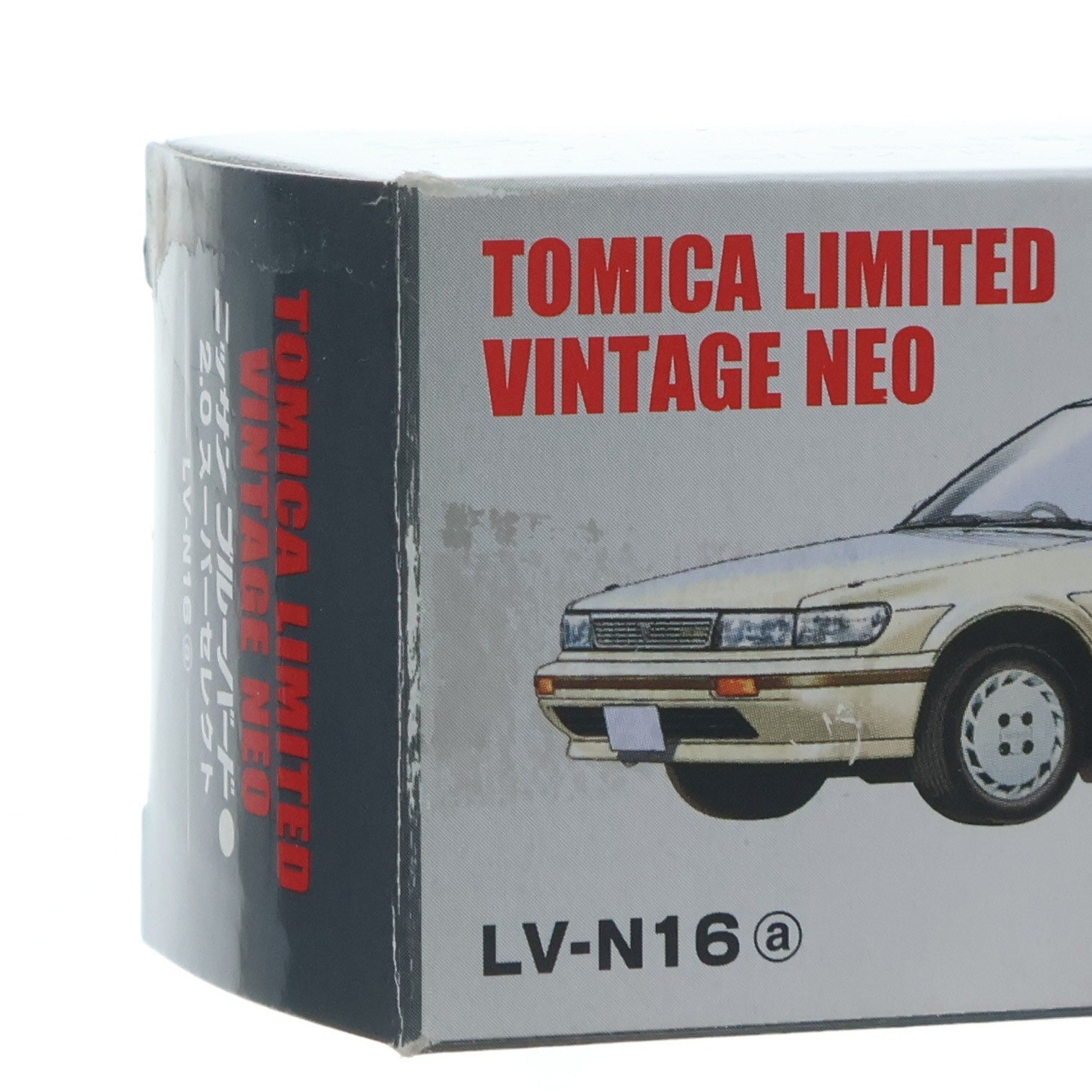 【中古即納】[MDL] トミカリミテッドヴィンテージ NEO 1/64 TLV-N16a ニッサン ブルーバード 2.0 スーパーセレクト(アイボリー) 完成品 ミニカー(218449) TOMYTEC(トミーテック)(20090228)