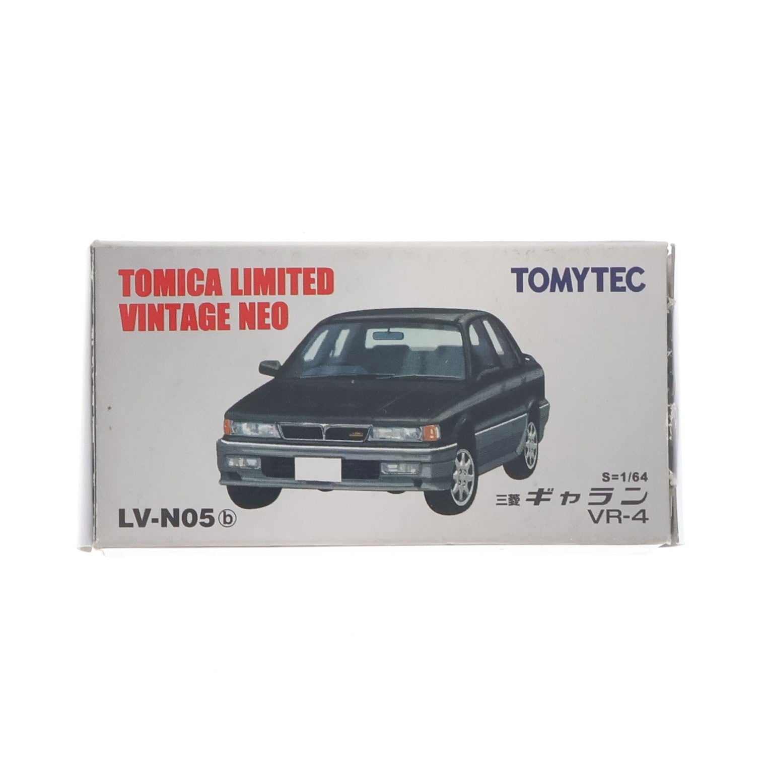 【中古即納】[MDL] トミカリミテッドヴィンテージ NEO 1/64 TLV-N05b 三菱 ギャラン VR-4(ブラック×シルバー) 完成品 ミニカー(212621) TOMYTEC(トミーテック)(19991231)