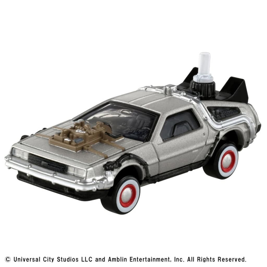 【中古即納】[MDL] トミカプレミアムunlimited 02 タイムマシン(PART3) バック・トゥ・ザ・フューチャー 完成品 ミニカー タカラトミー(20240817)