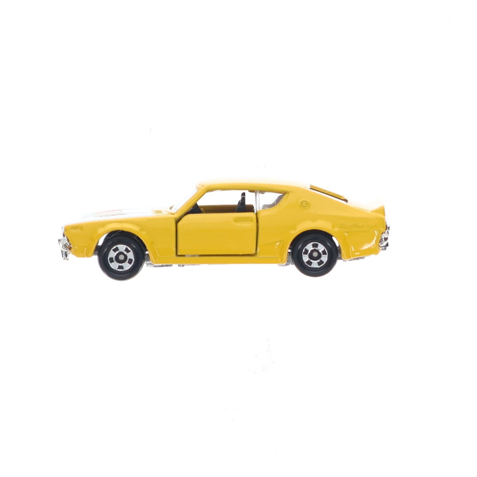 【中古即納】[MDL] 1/64 日産 スカイライン 2000GT-X(イエロー×ホワイト) トミカくじ1 完成品 ミニカー プライズ トミー(19991231)