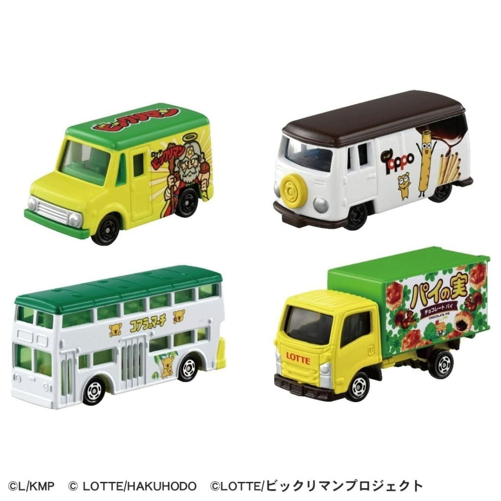 【中古即納】[MDL] トミカギフト LOTTE Chocolate Collection(ロッテ チョコレートコレクション) 完成品 ミニカー タカラトミー(20240817)