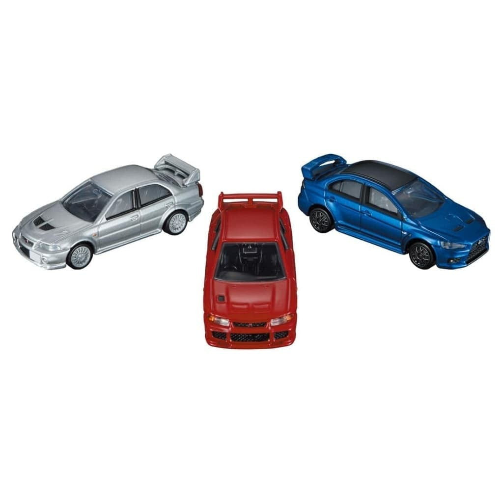 【中古即納】[MDL] トミカプレミアム 1/61 MITSUBISHI LANCER EVOLUTION(ランサーエボリューション) 3 MODELS Collection 完成品 ミニカー タカラトミー(20240921)
