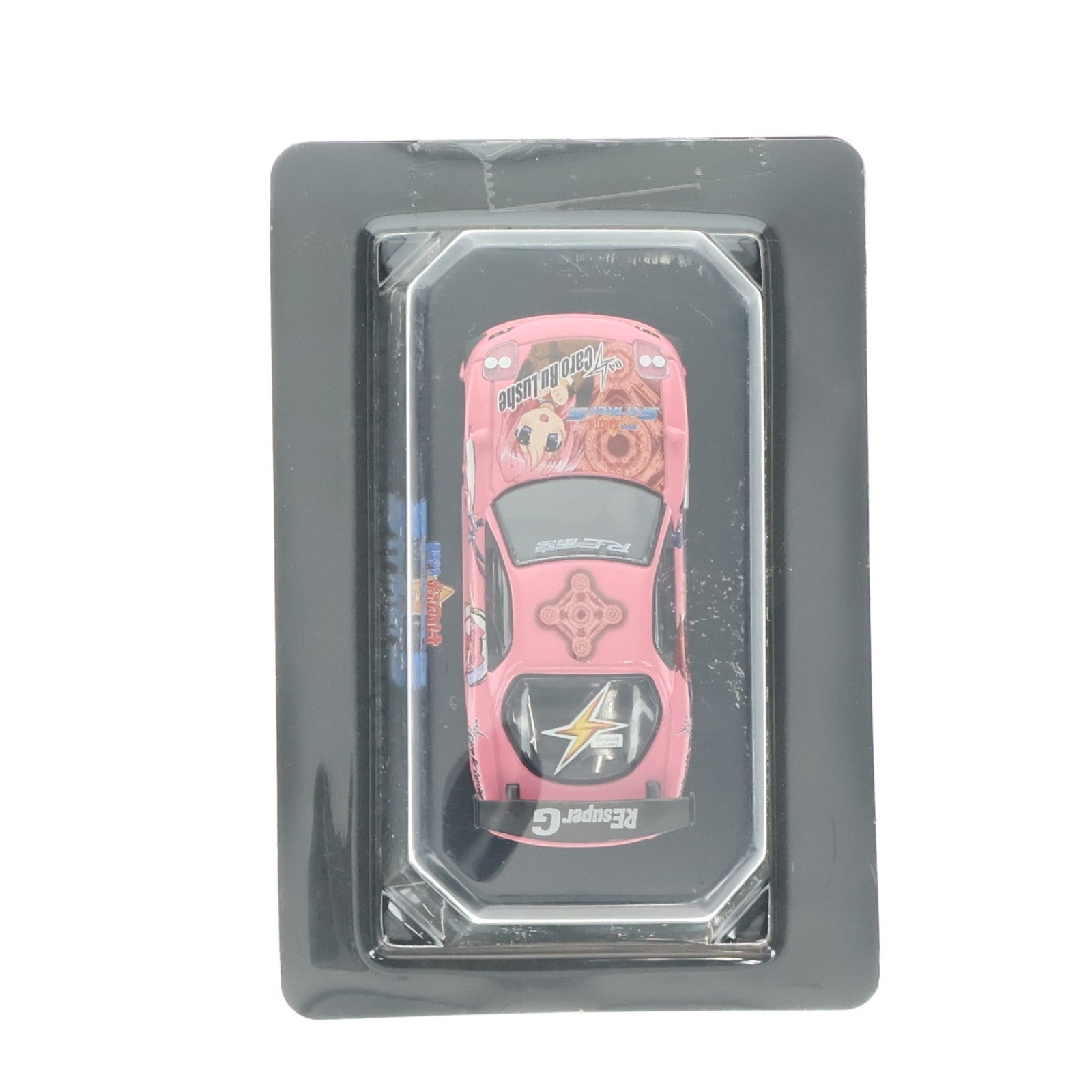 【中古即納】[MDL] (単品) 1/64 FD3S RX-7 キャロ・ル・ルシエ(ピンク) 痛車ミニカーコレクション 魔法少女リリカルなのはStrikerS(ストライカーズ) 完成品 ミニカー アオシマ(20090531)