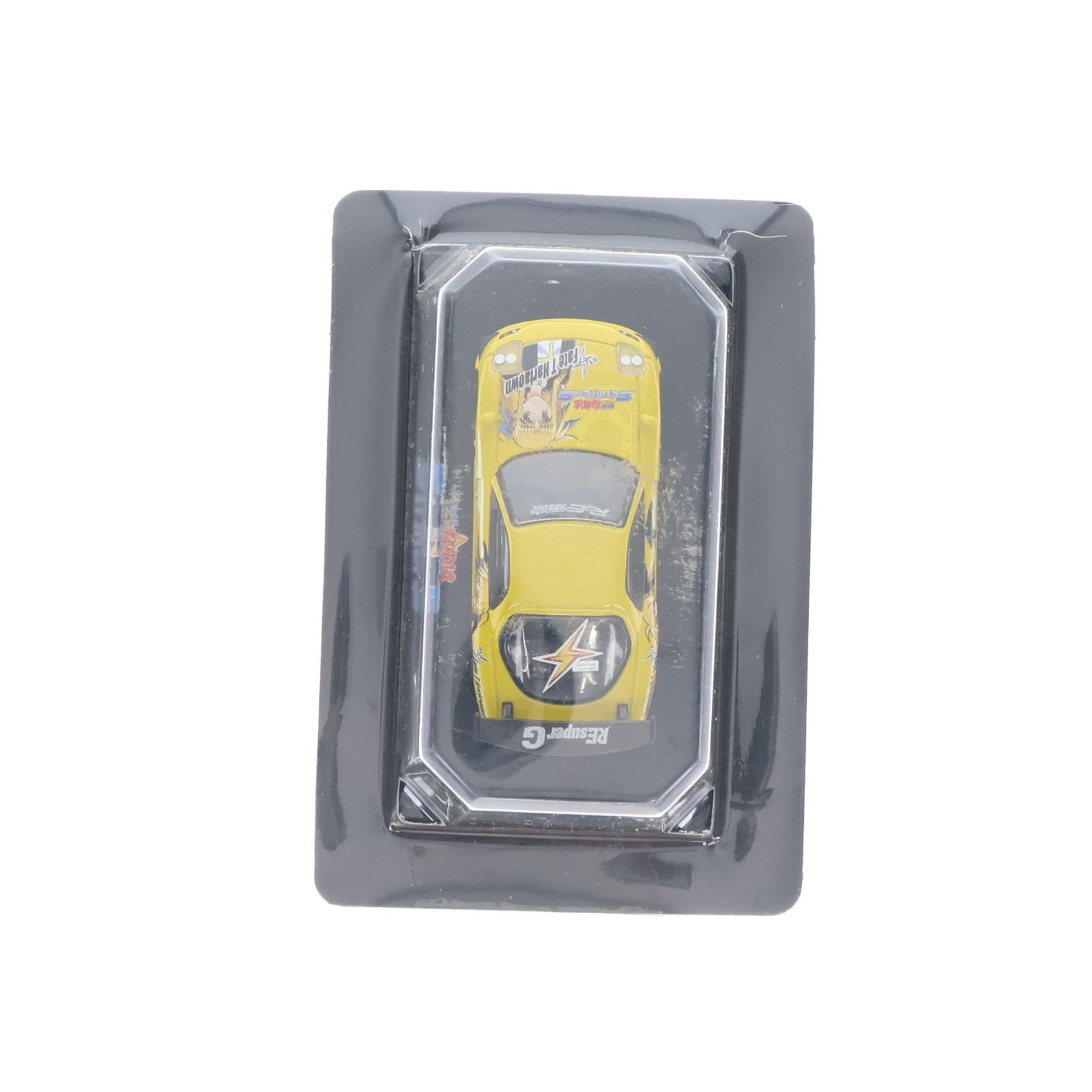 【中古即納】[MDL] (単品) 1/64 FD3S RX-7 フェイト・T・ハラオウン(イエロー) 痛車ミニカーコレクション 魔法少女リリカルなのはStrikerS(ストライカーズ) 完成品 ミニカー アオシマ(20090531)