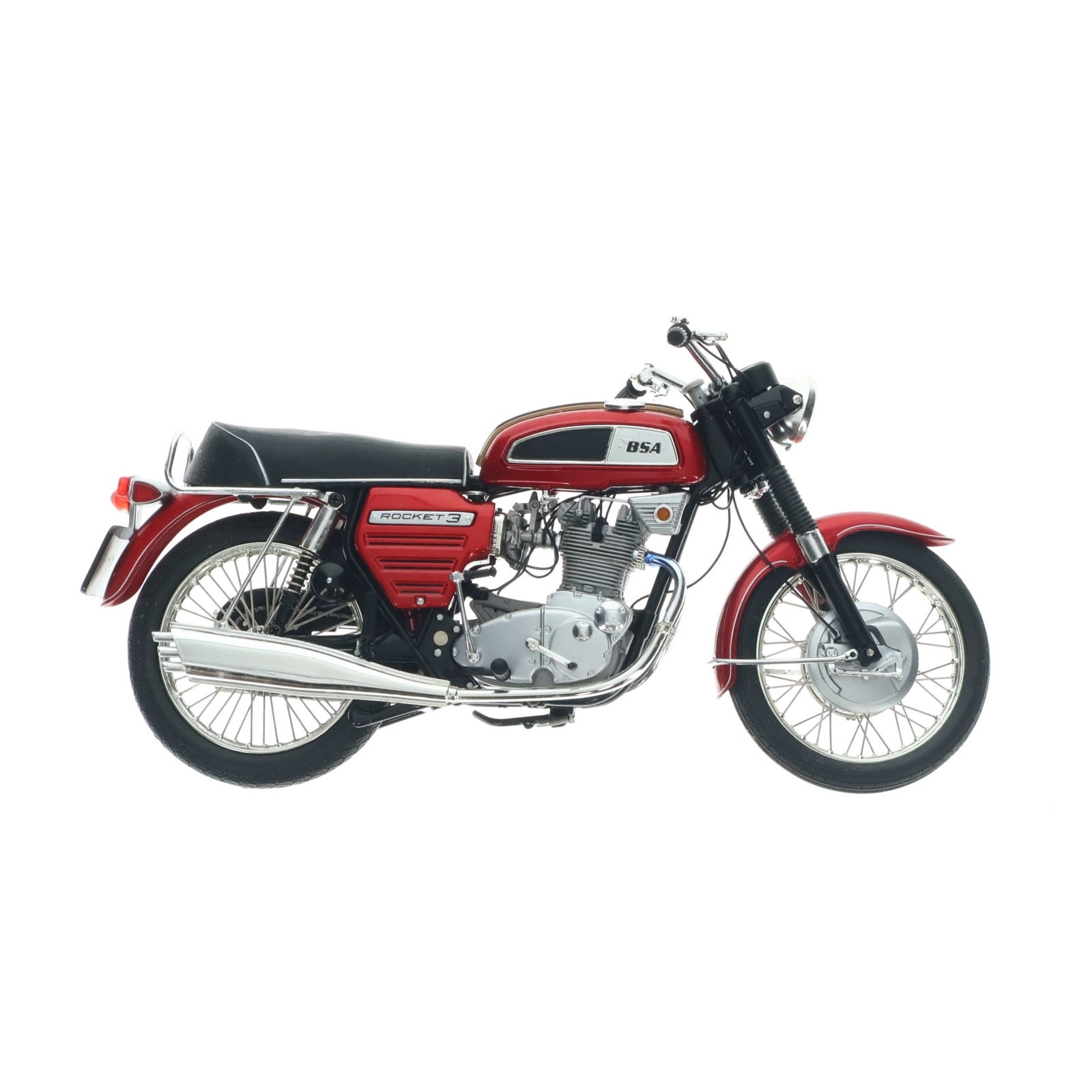 【中古即納】[MDL] MINICHAMPS(ミニチャンプス) 1/12 BSA Rocket(ロケット) III・1968 レッド 完成品 ミニカー(122130100) Paul's Model Art(ポールズ・モデルアート)(20130125)