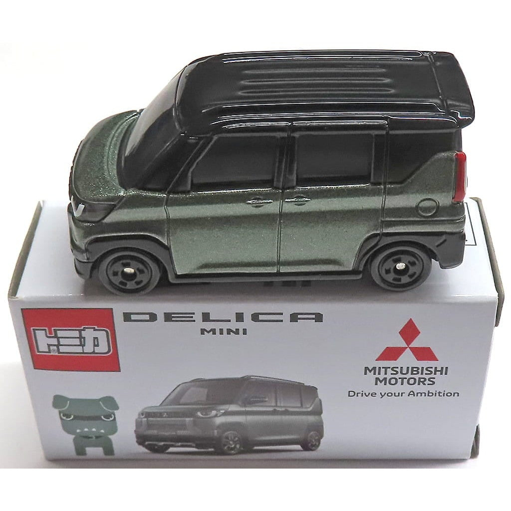 【中古即納】[MDL] トミカ 1/57 三菱 デリカミニ(グリーン×ブラック) 三菱自動車配布品 完成品 ミニカー タカラトミー(20240710)