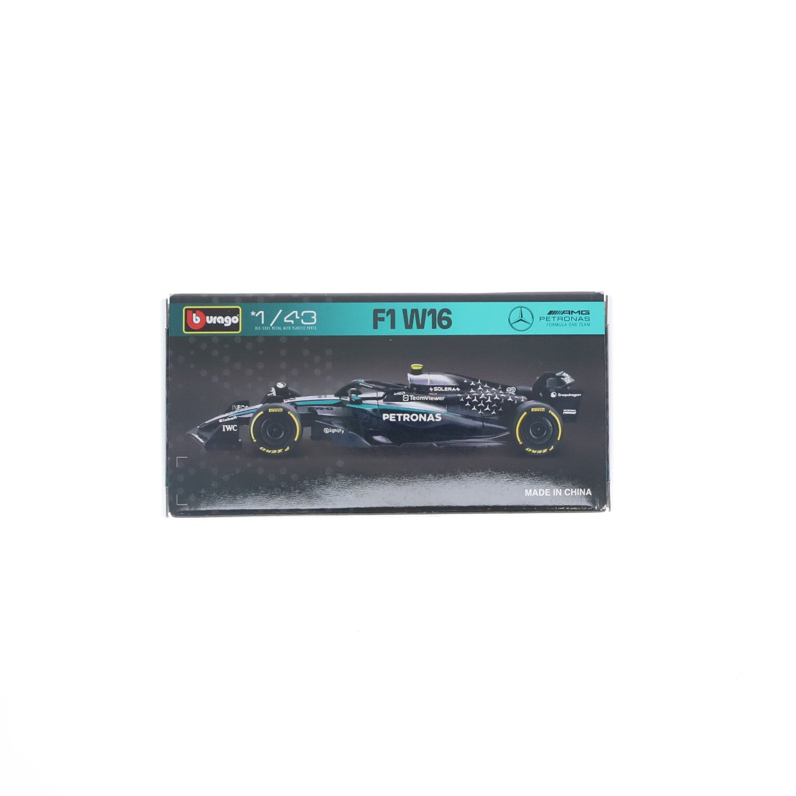 【中古即納】[MDL] 1/43 メルセデス-AMG ペトロナス F1チーム W16(2025) オーストラリアGP No.63 G.ラッセル 完成品 ミニカー(18-38237) BBURAGO(ブラゴ)(20251231)