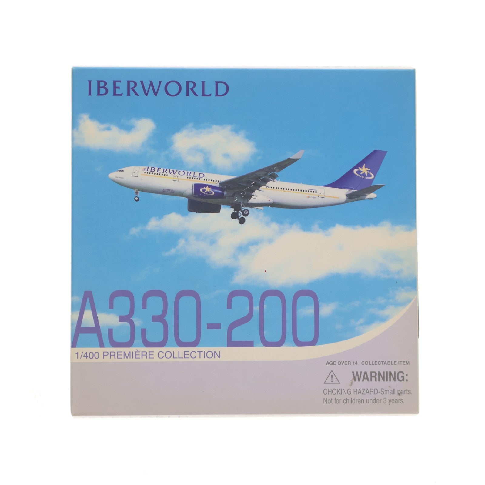 【中古即納】[MDL] 1/400 A330-200 イベルワールドスペイン航空 EC-IBD 完成品 飛行機(55258) ガリバー(19991231)