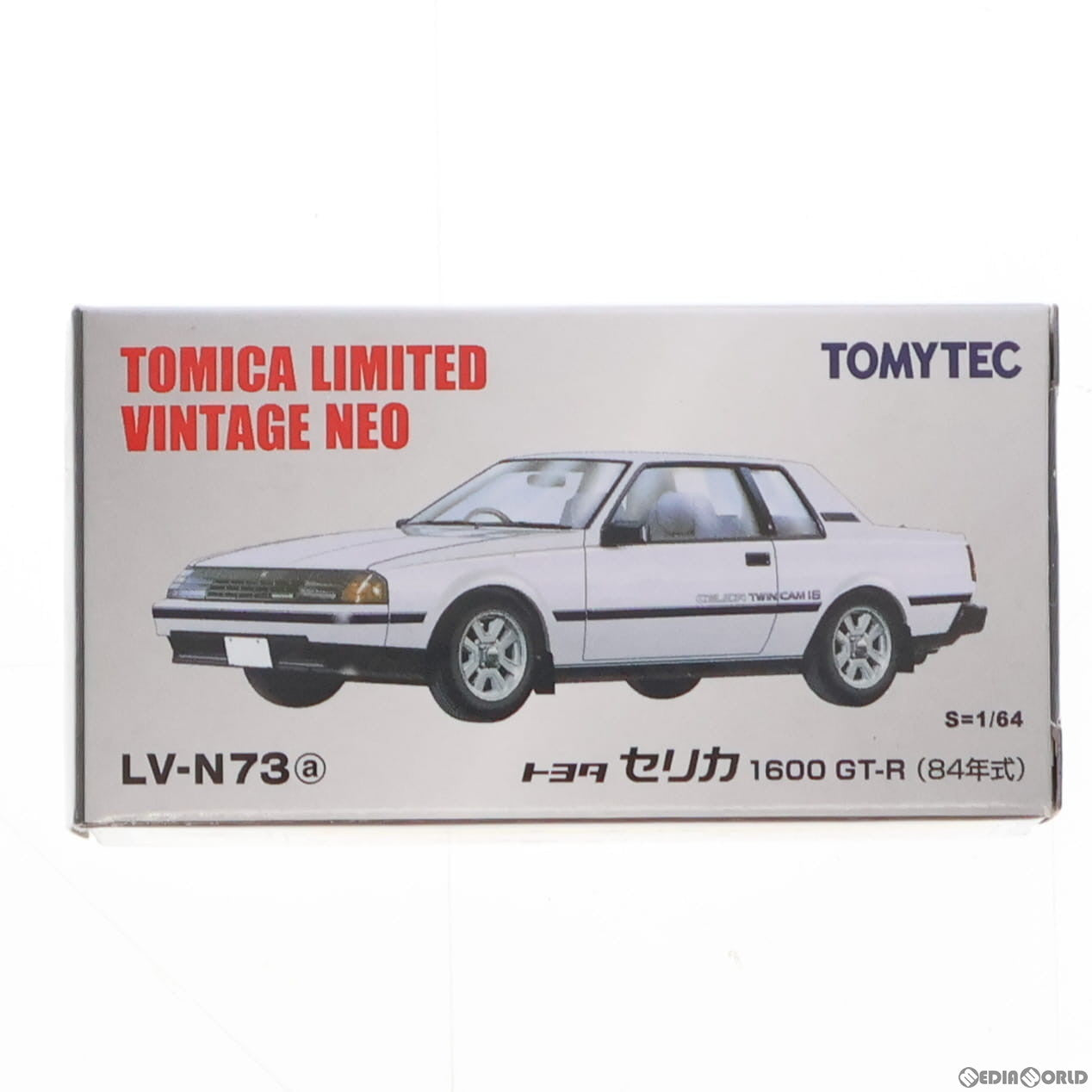 【中古即納】[MDL] トミカリミテッドヴィンテージ NEO 1/64 TLV-N73a トヨタセリカ 1600GT-R(白) 完成品 ミニカー(243885) TOMYTEC(トミーテック)(20121027)