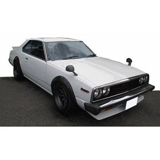 【中古即納】[MDL] 1/18 Nissan Skyline 2000 GT-ES C210 Watanabe-Wheel(ホワイト) 完成品 ミニカー(IG1080) ignition model(イグニッションモデル)(20180125)