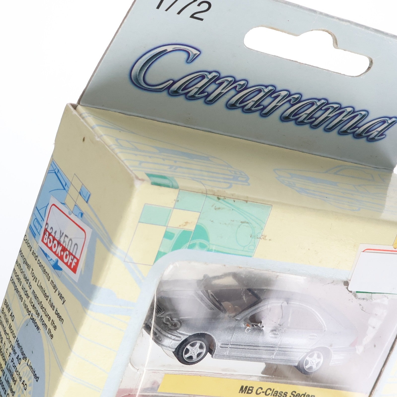 【中古即納】[MDL] 1/72 MB C-lass sedan(Cクラス セダン)(シルバー)&BME 3 Series Sedan(レッド)&Saab 9.3 Coupe(クーペ)(イエロー) 3台セット 完成品 ミニカー(173) Cararama(カララマ)(19991231)
