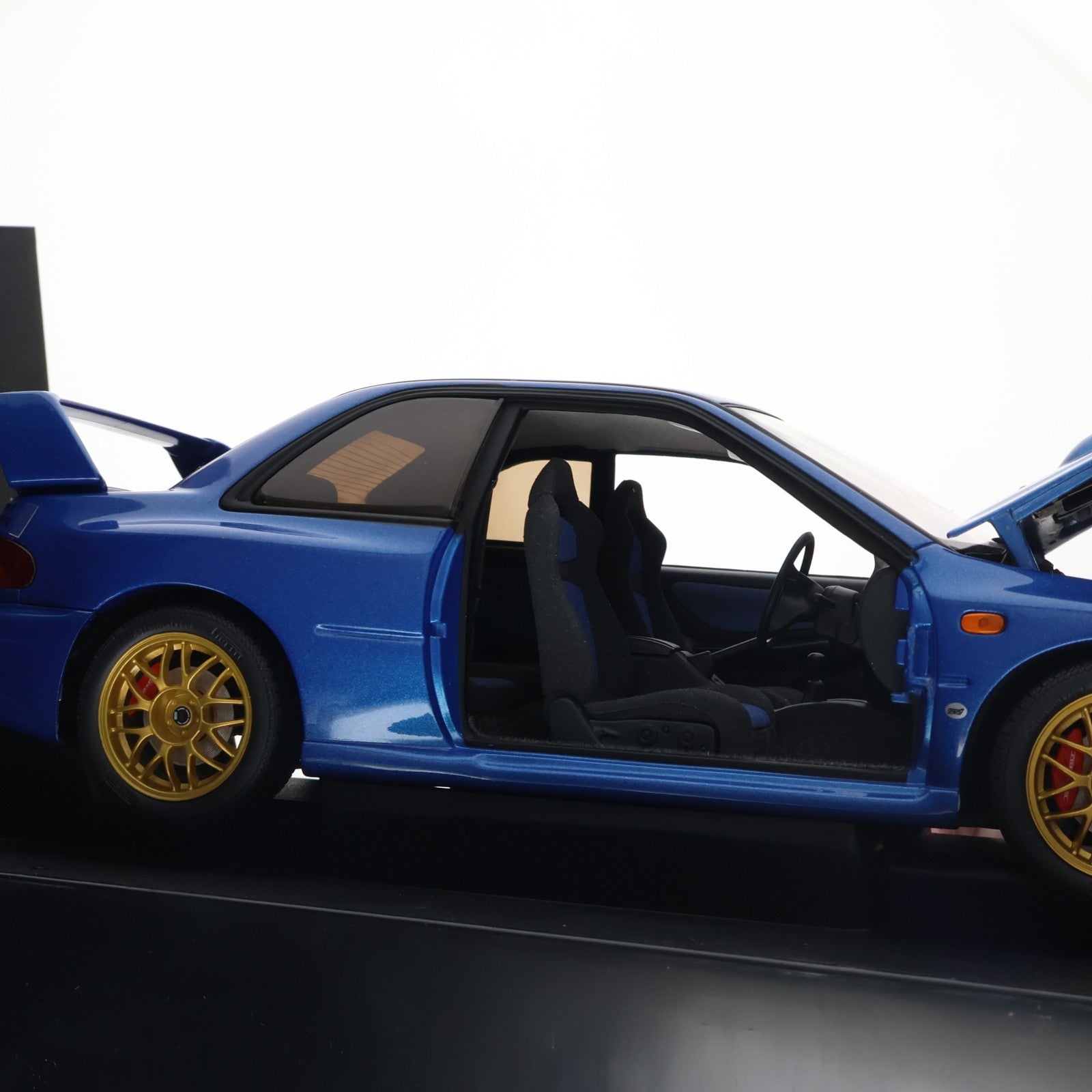 【中古即納】[MDL] PERFORMANCE 1/18 SUBARU IMPREZA(スバル インプレッサ) 22B(ブルー) 完成品 ミニカー(78601) AUTOart(オートアート)(20011231)