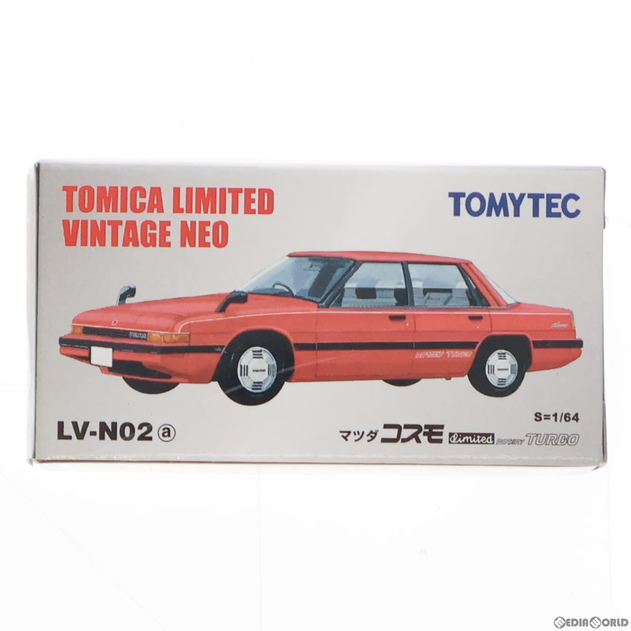 【中古即納】[MDL] トミカリミテッドヴィンテージ NEO TLV-N02a 1/64 マツダ コスモ(レッド) 完成品 ミニカー(211594) TOMYTEC(トミーテック)(20061231)
