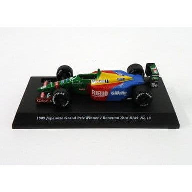 【中古即納】[MDL] (ミニカー単品) JAPAN GP COLLECTION Vol.4 1/64 1989 Benetton Ford B189 7UP #19(グリーン×レッド×ブルー) 完成品 ミニカー 京商(19991231)