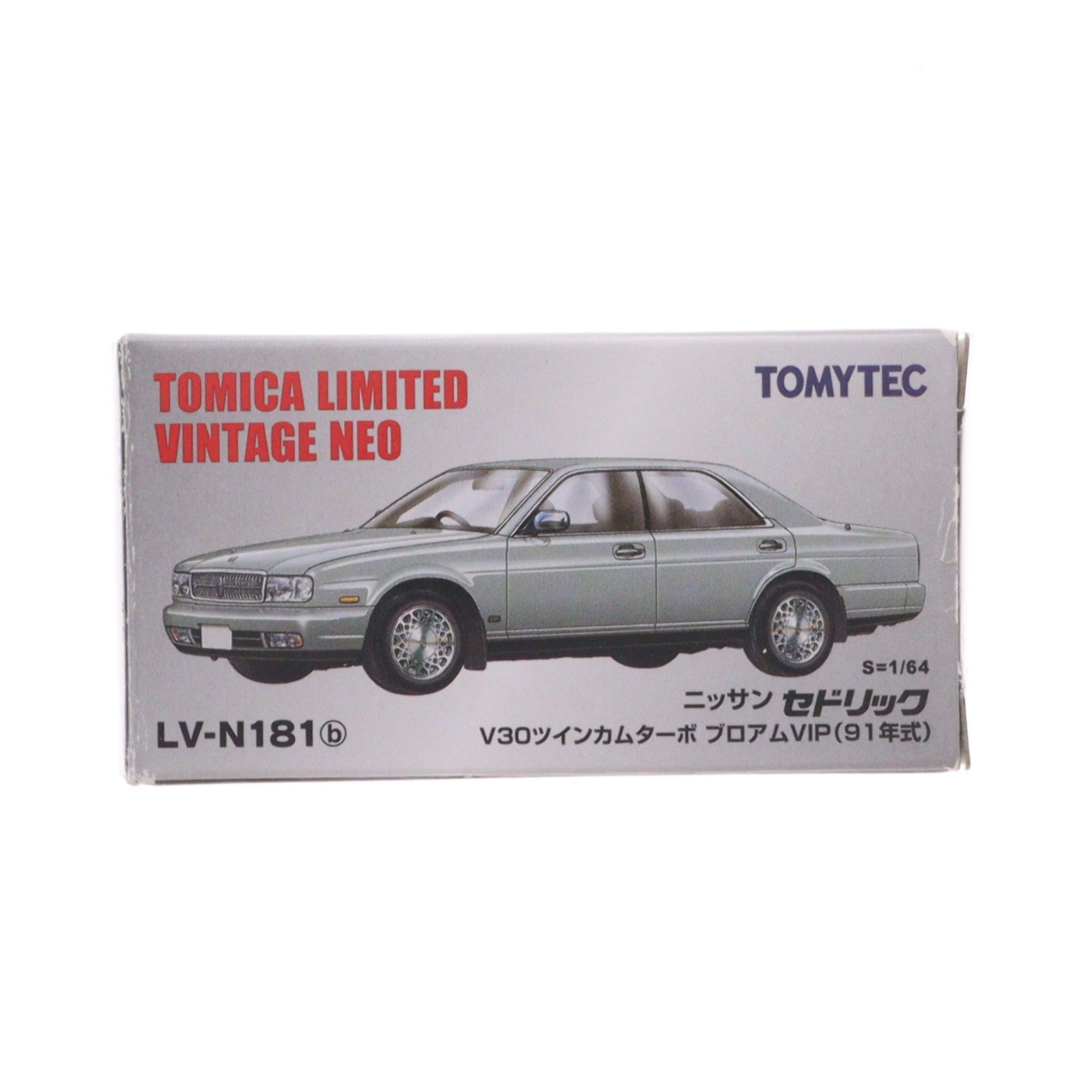【中古即納】[MDL] トミカリミテッドヴィンテージ NEO TLV-N181b 1/64 セドリックブロアムVIP(薄緑) 完成品 ミニカー(301264) TOMYTEC(トミーテック)(20190510)