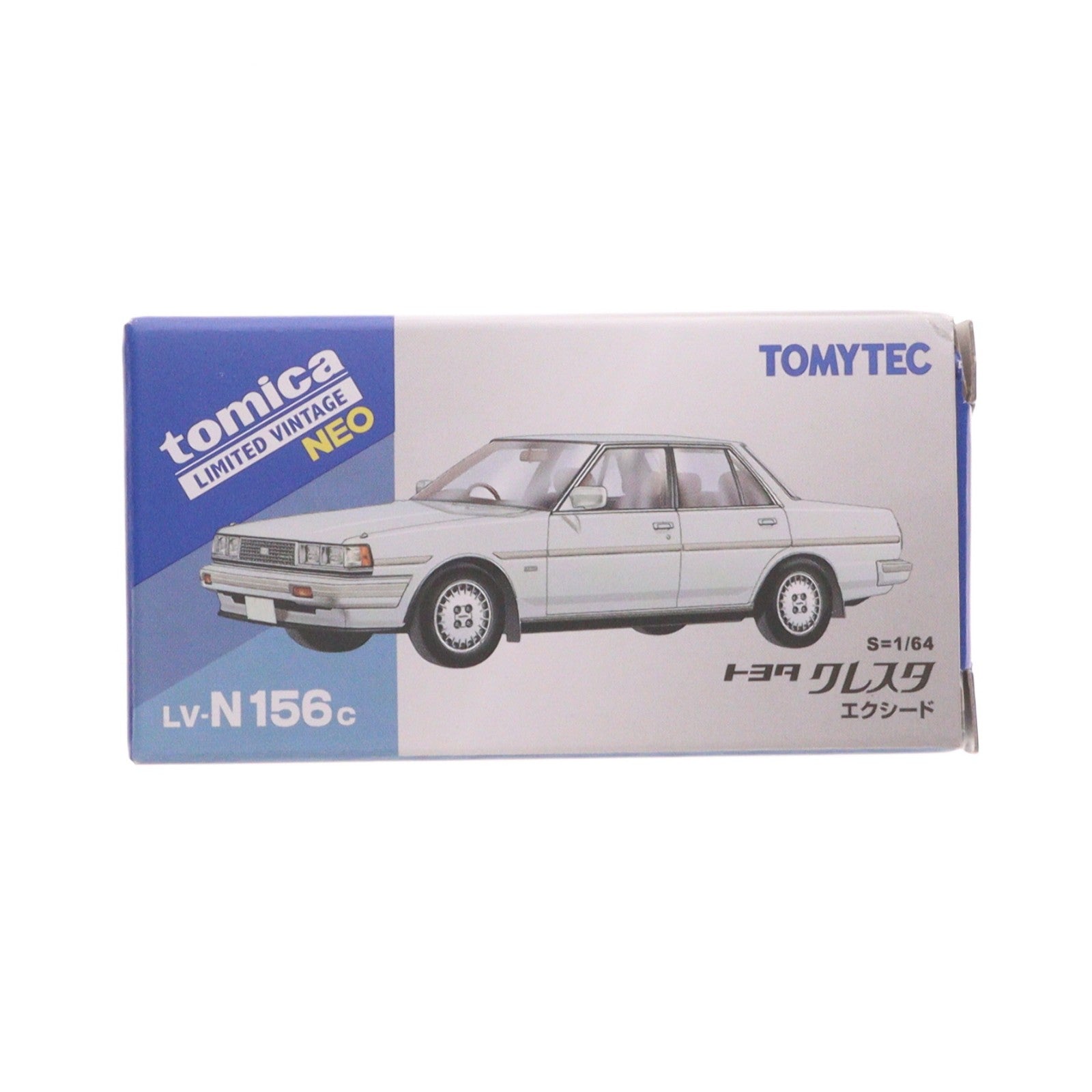 【中古即納】[MDL] トミカリミテッドヴィンテージ NEO LV-N156c 1/64 トヨタ クレスタ エクシード(白)85年式 完成品 ミニカー(329381) TOMYTEC(トミーテック)(20240518)
