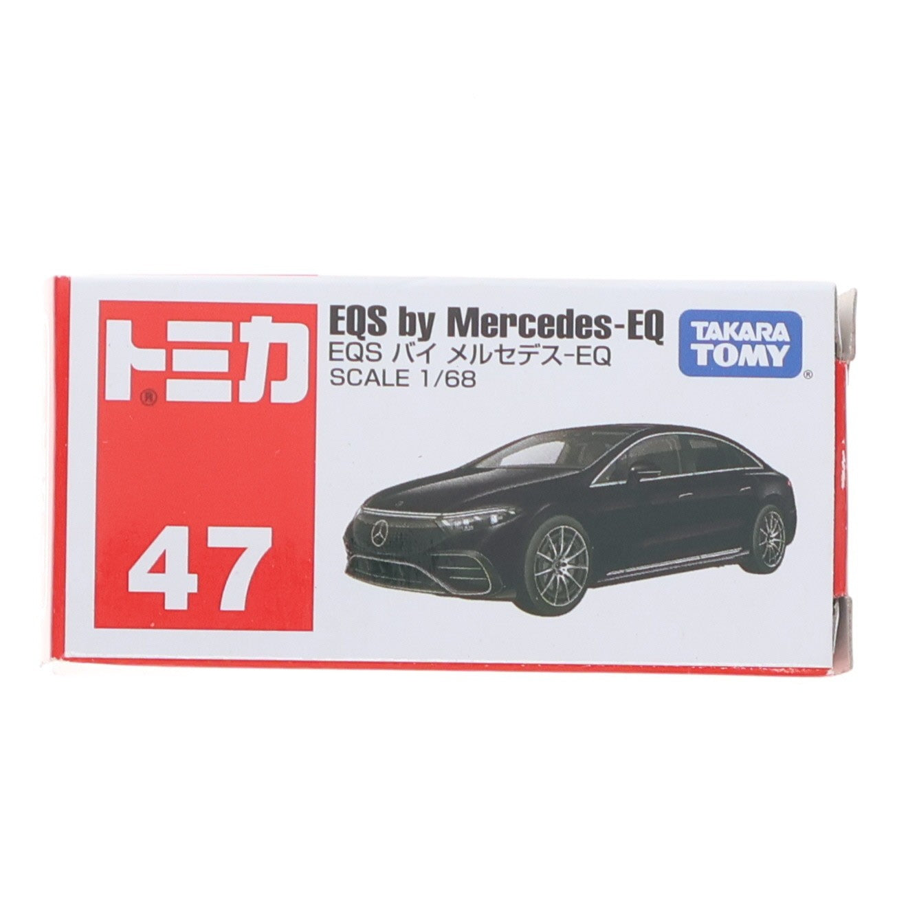 【中古即納】[MDL] トミカ No.47 1/68 EQS バイ メルセデス-EQ 完成品 ミニカー タカラトミー(20230715)