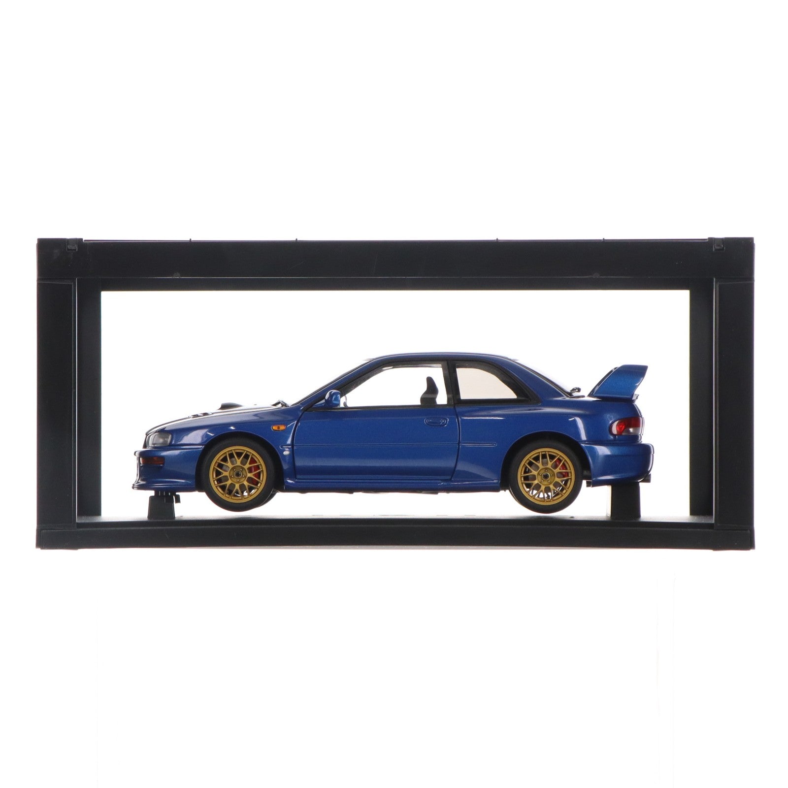 【中古即納】[MDL] PERFORMANCE 1/18 スバル インプレッサ 22B STi バージョン(ブルー×カーボンブラック・ボンネット) 完成品 ミニカー(78603) AUTOart(オートアート)(20160129)