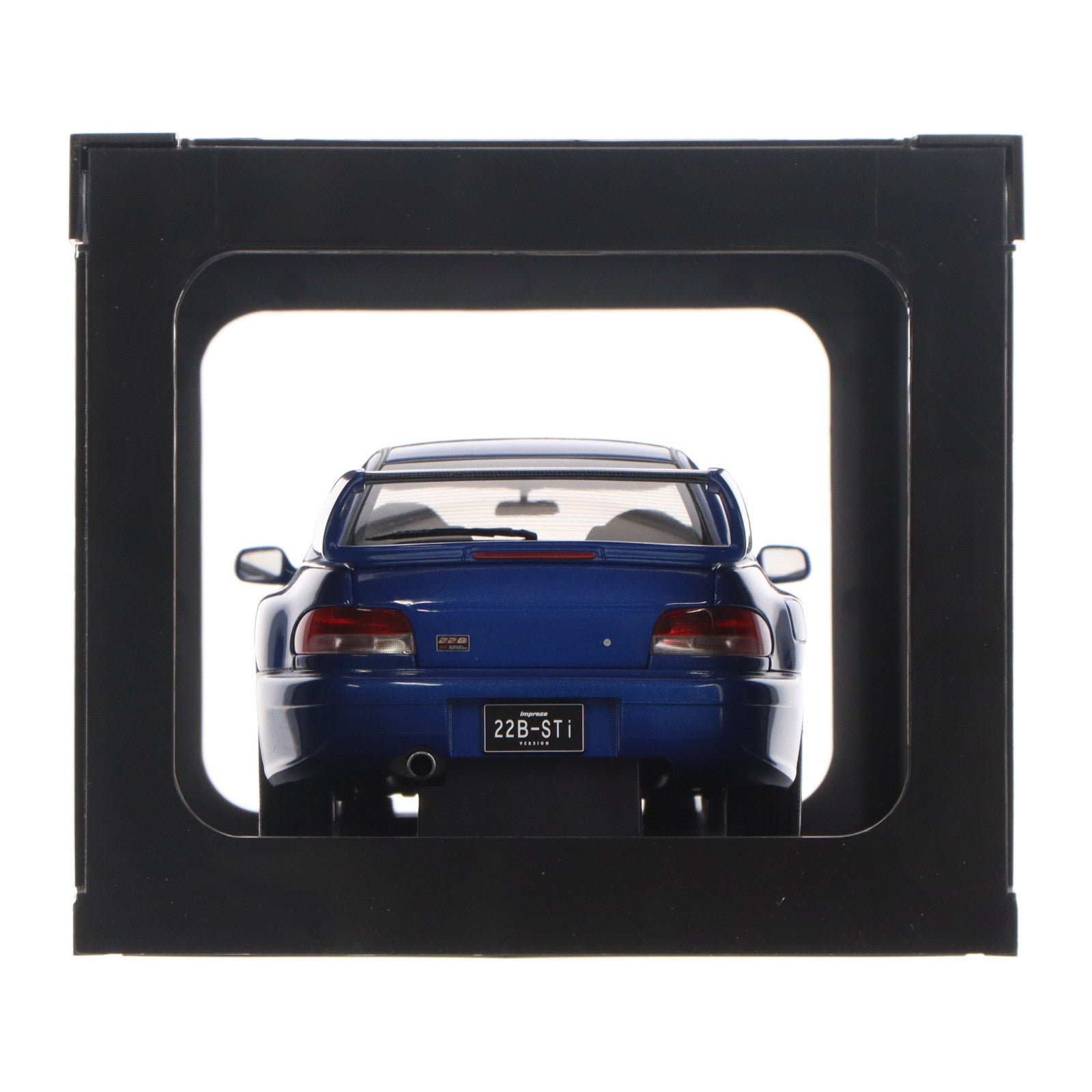 【中古即納】[MDL] PERFORMANCE 1/18 スバル インプレッサ 22B STi バージョン(ブルー×カーボンブラック・ボンネット) 完成品 ミニカー(78603) AUTOart(オートアート)(20160129)