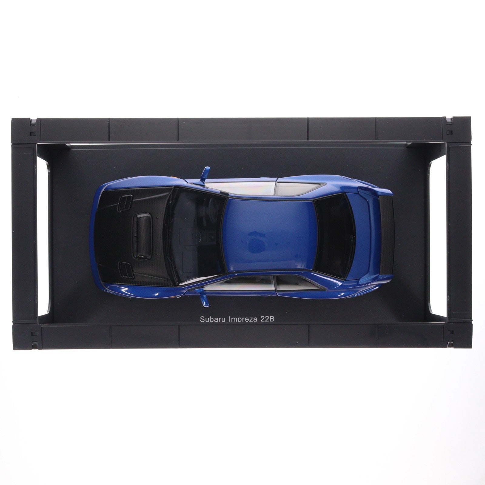 【中古即納】[MDL] PERFORMANCE 1/18 スバル インプレッサ 22B STi バージョン(ブルー×カーボンブラック・ボンネット) 完成品 ミニカー(78603) AUTOart(オートアート)(20160129)