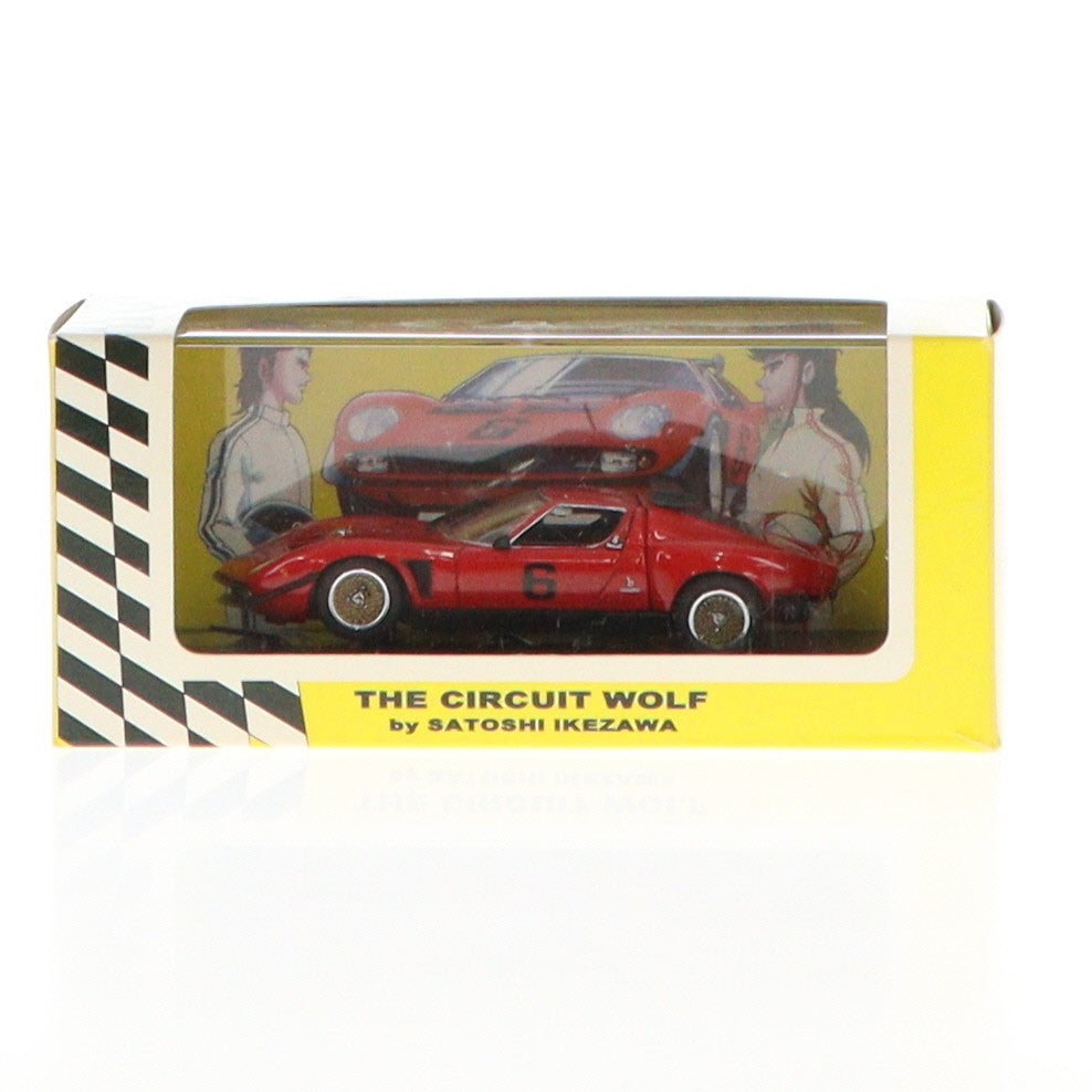 【中古即納】[MDL] 1/43 ランボルギーニ イオタSVR 潮来のオックス サーキットの狼 完成品 ミニカー(03201CW) 京商(20021231)