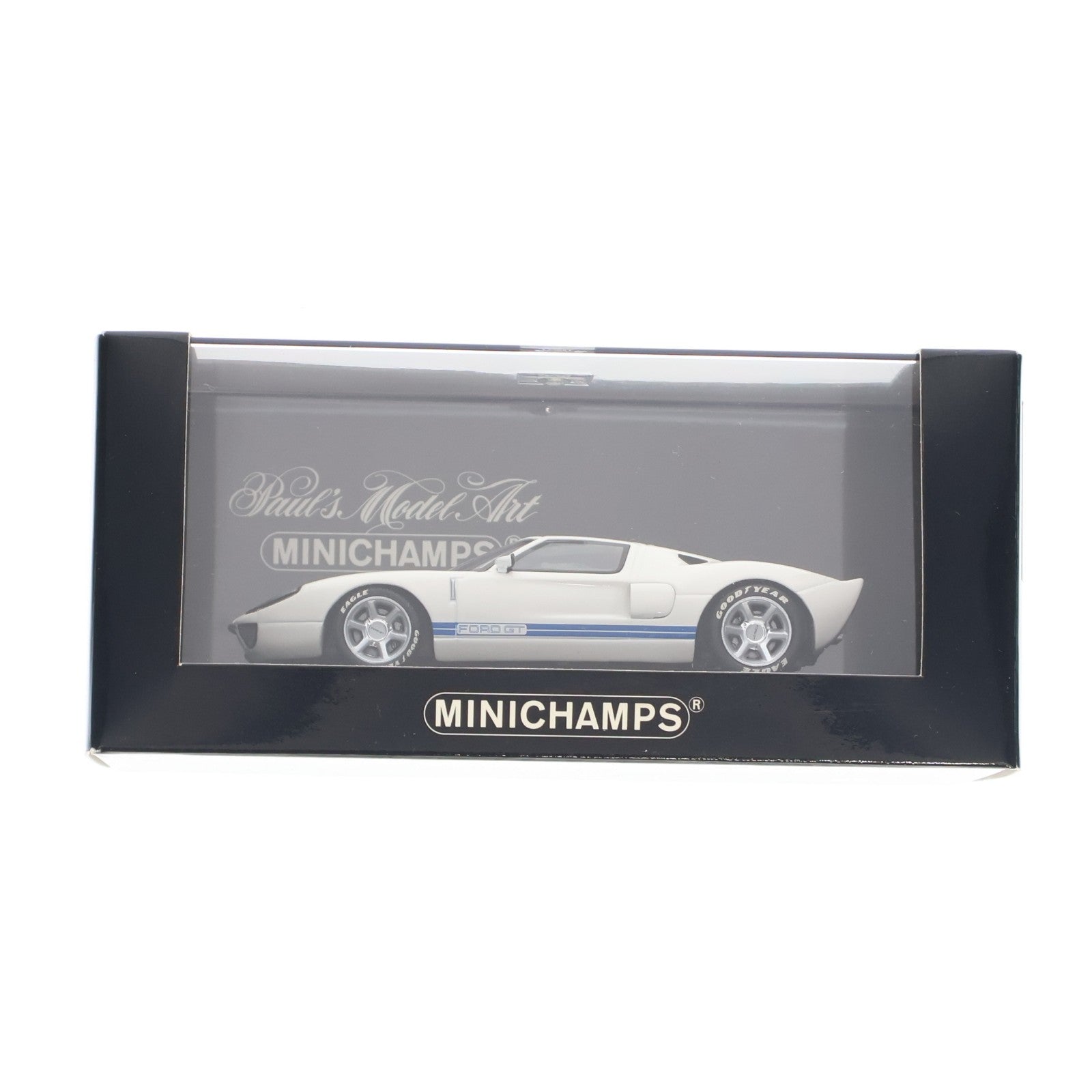 【中古即納】[MDL] 1/43 Ford(フォード) GT 2004(ホワイト) 完成品 ミニカー(400082320) MINICHAMPS(ミニチャンプス)(19991231)