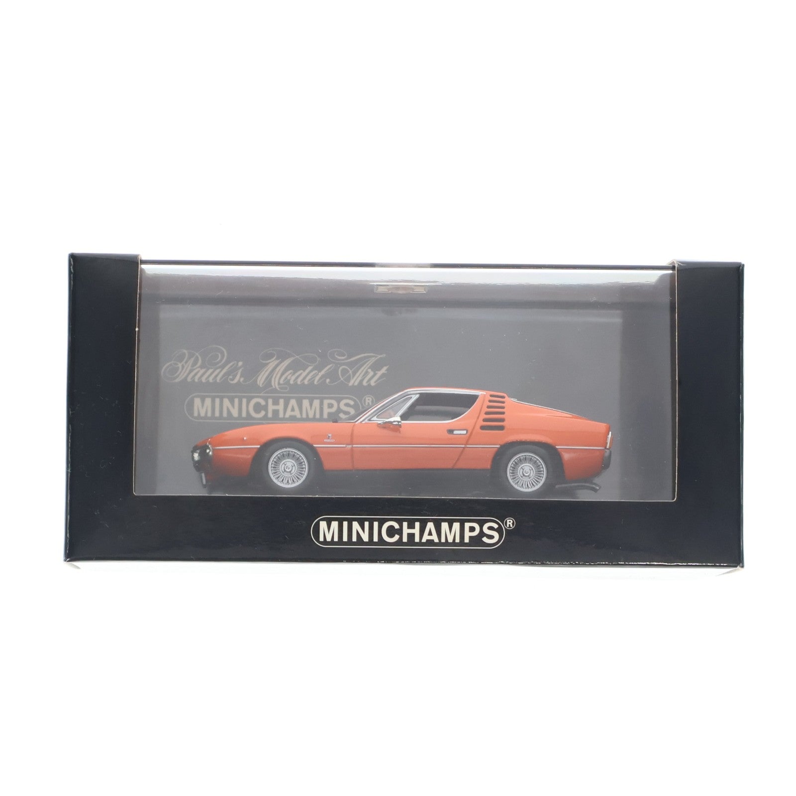 【中古即納】[MDL] 1/43 Alfa Romeo Montreal(アルファロメオ モントリオール) 1973(オレンジ) 完成品 ミニカー(400120620) MINICHAMPS(ミニチャンプス)(20060920)