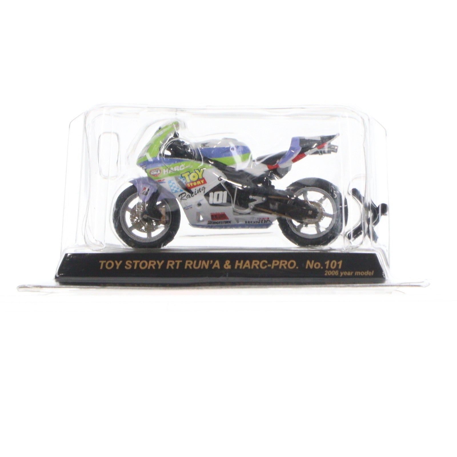 【中古即納】[MDL] (単品) サークルK・サンクス限定 2006鈴鹿8時間耐久ロードレースマシンシリーズ 1/32 Honda CBR1000RR #101(ライトグリーン×ホワイト×パープル) 完成品 ミニカー 京商(20070724)