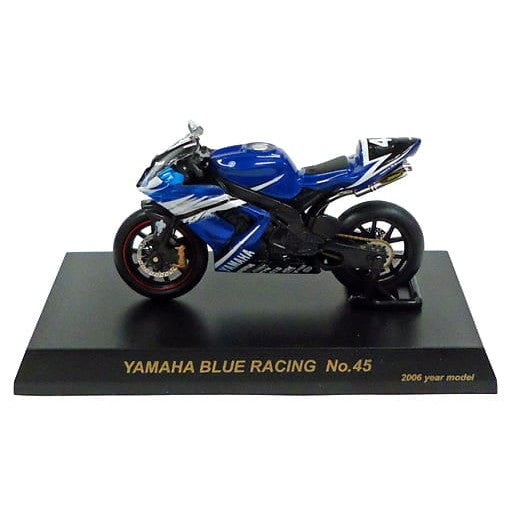 【中古即納】[MDL] (単品) サークルK・サンクス限定 2006鈴鹿8時間耐久ロードレースマシンシリーズ 1/32 YAMAHA YZF-R1 #45(ブルー×ブラック) 完成品 ミニカー 京商(20070724)