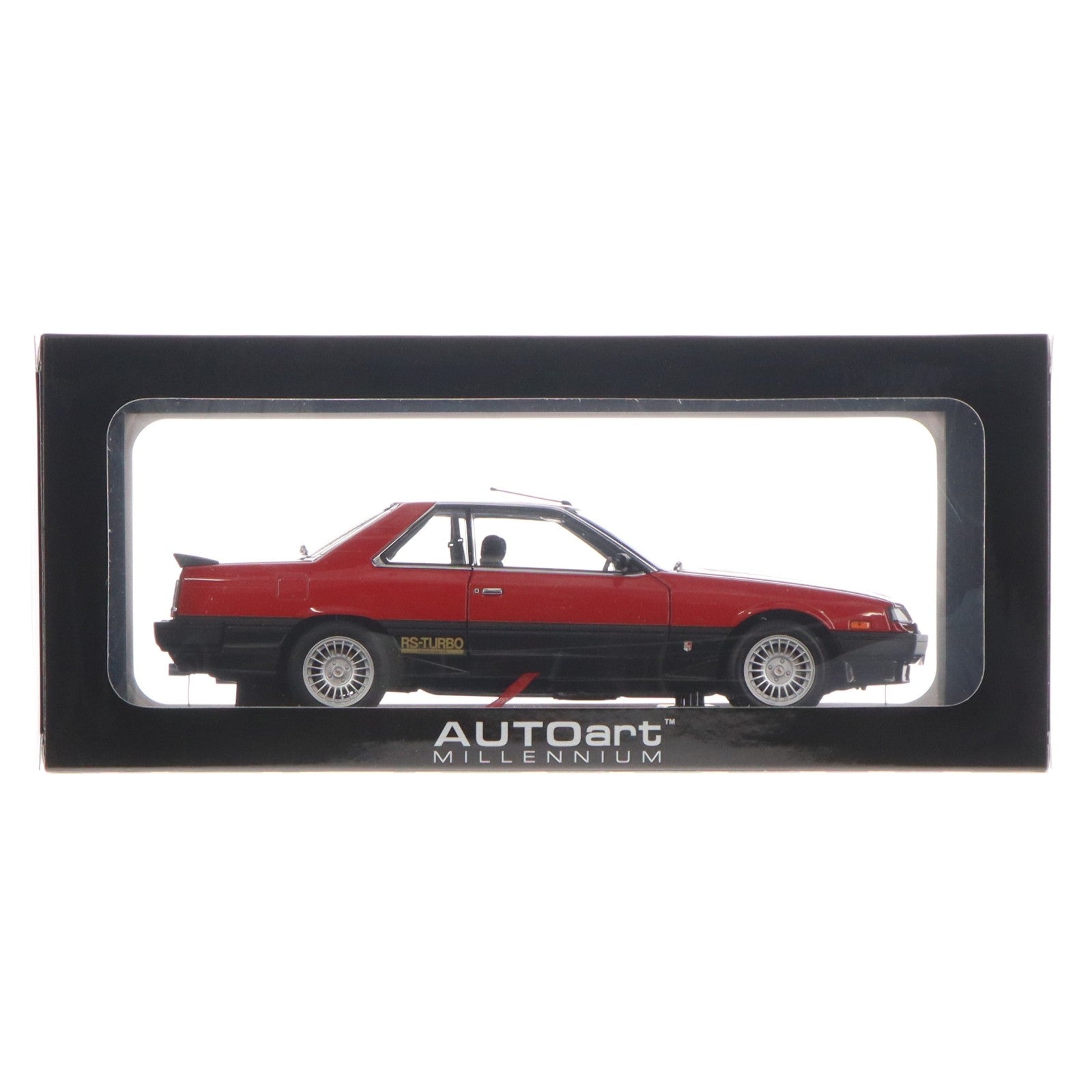 【中古即納】[MDL] MILLENNIUM 1/18 NISSAN SKYLINE HARDTOP 2000 TURBO INTERCOOLER RS-X DR30(レッド×ブラック) 完成品 ミニカー(77426) AUTOart(オートアート)(20101220)