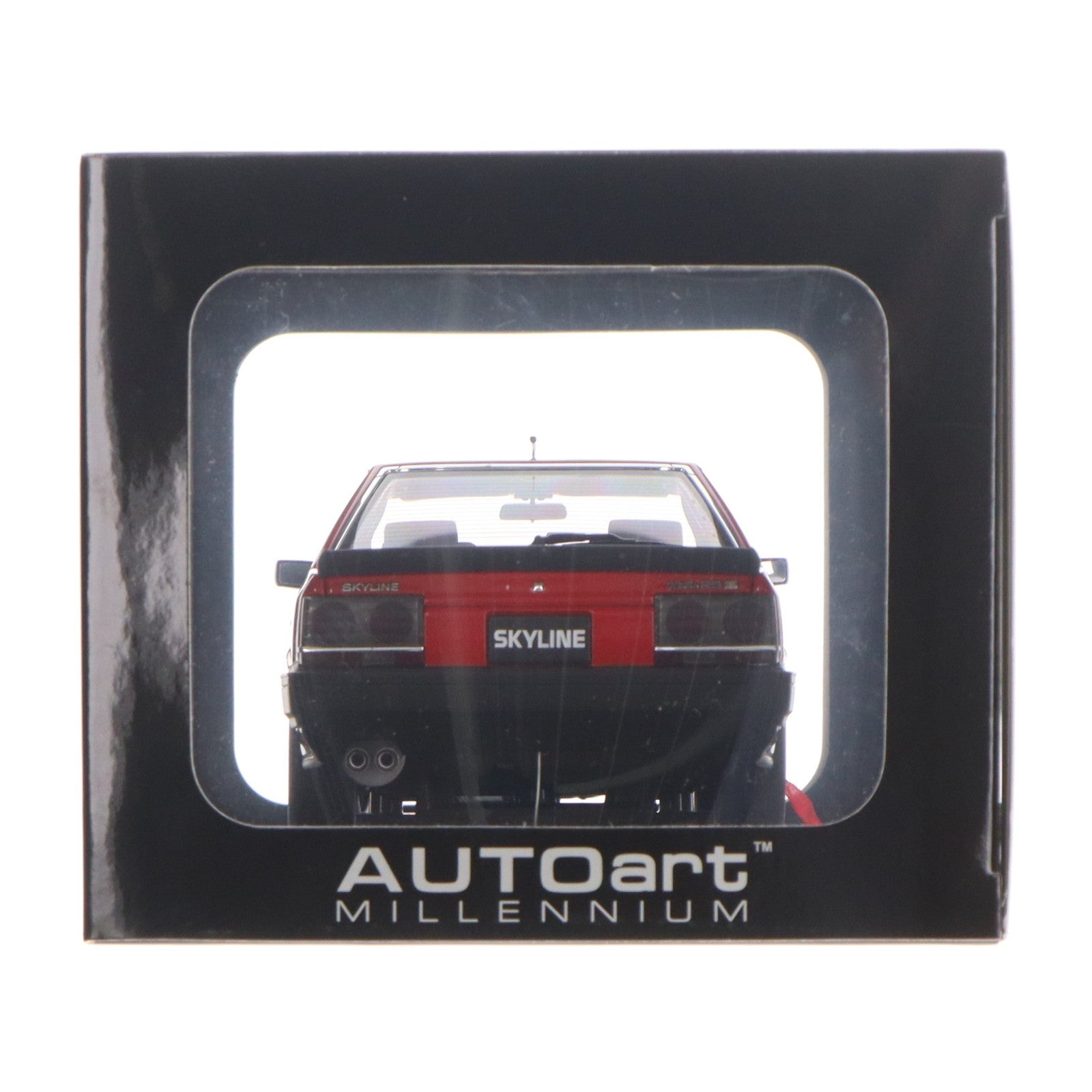 【中古即納】[MDL] MILLENNIUM 1/18 NISSAN SKYLINE HARDTOP 2000 TURBO INTERCOOLER RS-X DR30(レッド×ブラック) 完成品 ミニカー(77426) AUTOart(オートアート)(20101220)