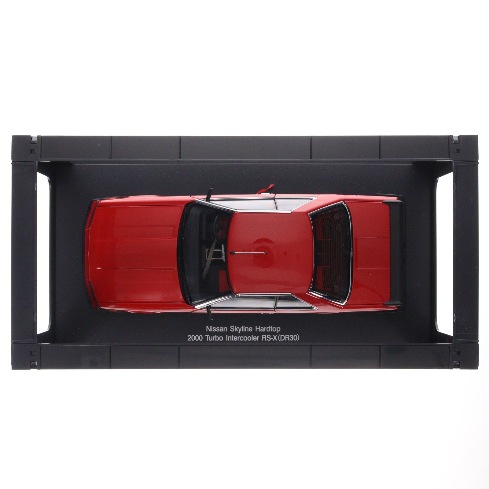 【中古即納】[MDL] MILLENNIUM 1/18 NISSAN SKYLINE HARDTOP 2000 TURBO INTERCOOLER RS-X DR30(レッド×ブラック) 完成品 ミニカー(77426) AUTOart(オートアート)(20101220)