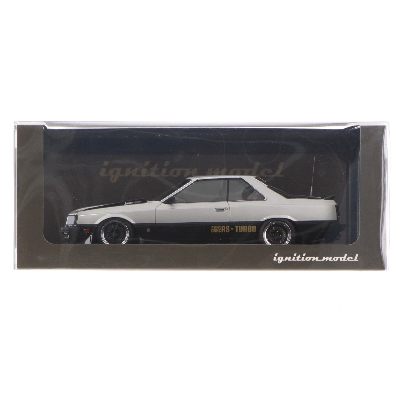 【中古即納】[MDL] 1/18 Nissan Skyline(スカイライン) 2000 RS-Turbo R30 EN-Wheel(シルバー) 完成品 ミニカー(IG0985) ignition model(イグニッションモデル)(20180309)