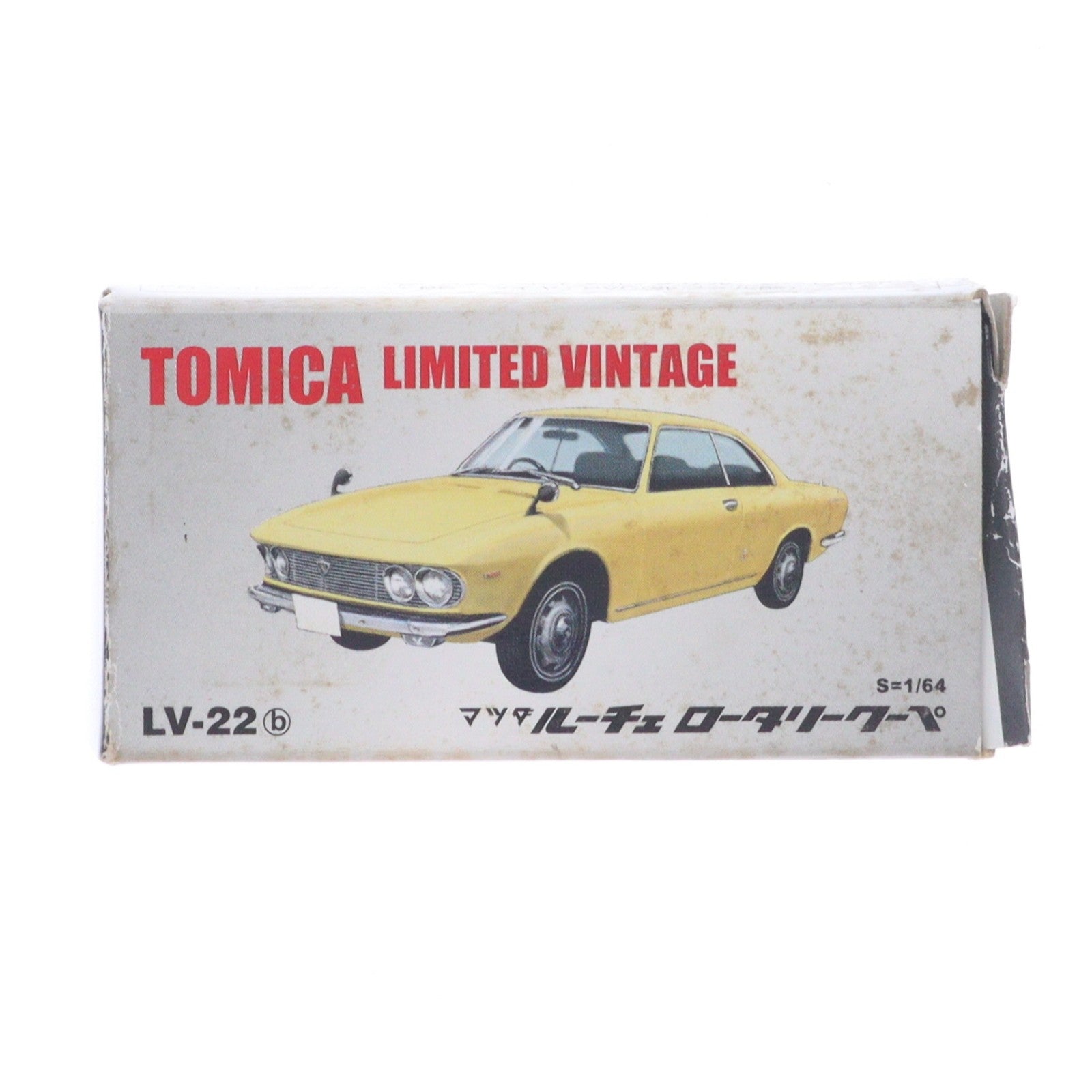 【中古即納】[MDL] トミカリミテッドヴィンテージ 1/64 TLV-22b マツダ ルーチェ ロータリークーペ(ライトイエロー) 完成品 ミニカー(210214) TOMYTEC(トミーテック)(20060131)