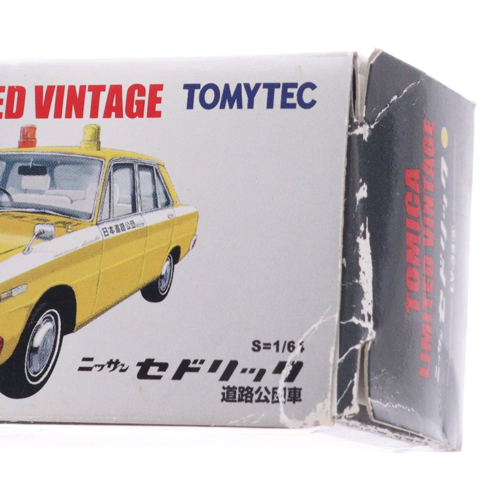 【中古即納】[MDL] トミカリミテッドヴィンテージ 1/64 TLV-33a ニッサン セドリック 道路公団車(イエロー×ホワイト) 完成品 ミニカー(211297) TOMYTEC(トミーテック)(20060930)